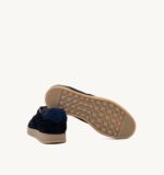 Sneakers Donna Soldini In Pelle Scamosciata Blu Navy Rive art. Akira Amalfi - immagine 2