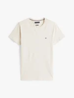 T-shirt Uomo Tommy Hilfiger Avorio con Logo Frontale Slim Fit art. MW0MW10800 ACG