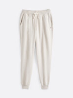 Pantalone Tuta In Cotone Garzato Uomo Tommy Hilfiger Beige Avorio art. MW0MW37236 ACG