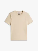 T-shirt Uomo Tommy Hilfiger Beige con Logo Frontale art. MW0MW39995 RBT