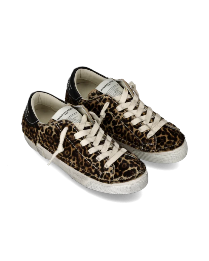 Sneakers Donna Philippe Model Paris Prsx In Cavallino Maculato art. PRLD DVA1, foto 2 di 5