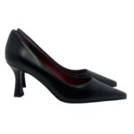 Décolleté Roberto Festa in Pelle di Agnello Nera Tacco 8 cm art. Kate