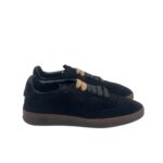 Sneakers Invernale Uomo Soldini In Pelle Scamosciata Nera art. Akira Amalfi Nero Nero