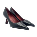 Décolleté Roberto Festa in Pelle di Agnello Nera Tacco 8 cm art. Kate - immagine 2