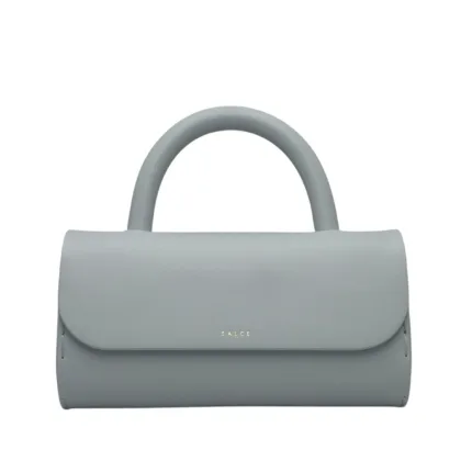 Borsa a Mano Piccola Salce Celeste art. Pitus Medium One Tone Azure
