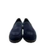 Mocassino Uomo Barrett In Camoscio Blu Con Fondo Gomma Antiscivolo Art. 242U042.2 - immagine 3