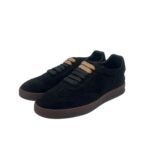 Sneakers Invernale Uomo Soldini In Pelle Scamosciata Nera art. Akira Amalfi Nero Nero - immagine 4