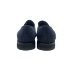 Mocassino Uomo Barrett In Camoscio Blu Con Fondo Gomma Antiscivolo Art. 242U042.2 - immagine 5