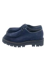 Derby Barrett Uomo con Cucitura sulla Vaschetta in Pelle Scamosciata Blu Fondo Gomma Ultralight art. 212U017.13 - immagine 4