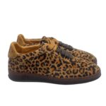 Sneakers Invernale Donna Soldini In Camoscio Maculato art. Akira Animalier Amalfi Taffy Bale