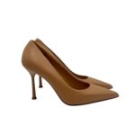Decolletè Donna Sergio Levantesi in Pelle Beige con tacco a spillo 9 cm art. MUSA