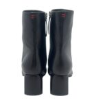 Tronchetto Halmanera in Pelle Nera Tacco 6 cm art. Dara 16 Baron Nero - immagine 5