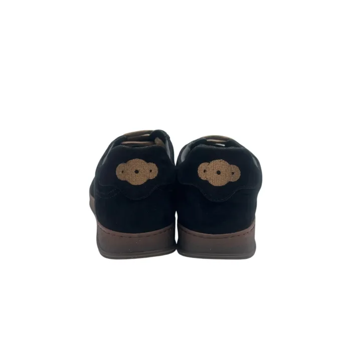 Sneakers Invernale Uomo Soldini In Pelle Scamosciata Nera art. Akira Amalfi Nero Nero, foto 6 di 6
