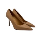 Decolletè Donna Sergio Levantesi in Pelle Beige con tacco a spillo 9 cm art. MUSA - immagine 2