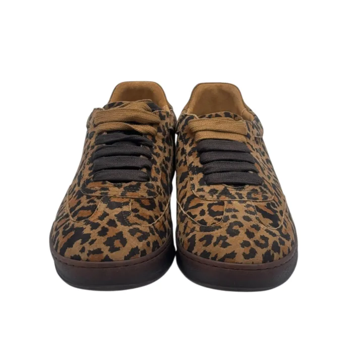 Sneakers Invernale Donna Soldini In Camoscio Maculato art. Akira Animalier Amalfi Taffy Bale, foto 3 di 6