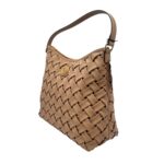 Borsa A Spalla Pollini in Pelle Intrecciata Nude art. SC4569PP0NSD160A - immagine 3
