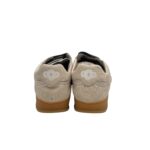 Sneakers Invernale Donna Soldini in Lanetta  Beige art. Akira Donald Bianco Bianco - immagine 7