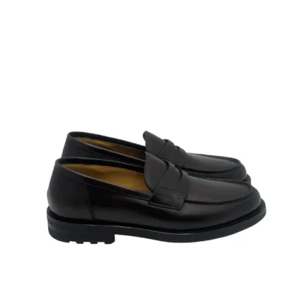 Mocassino Penny Uomo Barrett In Pelle Testa di Moro Con Fondo Gomma Antiscivolo Art. 251U048.18