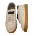Sneakers Invernale Donna Soldini in Lanetta  Beige art. Akira Donald Bianco Bianco - immagine 6