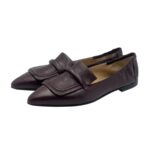 Mocassino Ballerina Pomme D'Or in Pelle Bordeaux art. 1143 - immagine 4