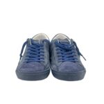 Sneakers Uomo Philippe Model Paris Prsx In Pelle Blu, Linguetta In Camoscio art. PRLU NT04 - immagine 3