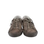 Sneakers Uomo Philippe Model Paris Prsx In Pelle Testa di Moro, Linguetta In Camoscio art. PRLU NT03 - immagine 3