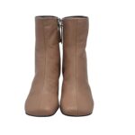 Tronchetto Halmanera in Pelle Tortora Tacco 6 cm art. Dara 16 Baron Brownie - immagine 3