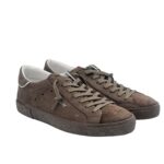 Sneakers Uomo Philippe Model Paris Prsx In Pelle Testa di Moro, Linguetta In Camoscio art. PRLU NT03 - immagine 2