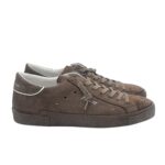 Sneakers Uomo Philippe Model Paris Prsx In Pelle Testa di Moro, Linguetta In Camoscio art. PRLU NT03