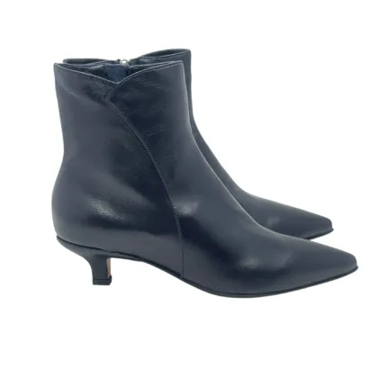 Tronchetto Pomme D'Or in Pelle Blu Notte Tacco 5 cm art. 4985TR