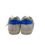 Sneakers Uomo Philippe Model Paris Prsx In Pelle Bianca Dettagli Blu Elettrico art. PRLU XP11 - immagine 6