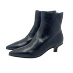 Tronchetto Pomme D'Or in Pelle Blu Notte Tacco 5 cm art. 4985TR - immagine 2