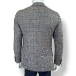 Giacca Lardini in Misto Lana Loro Piana Check Marrone Art. CN528AE AAIF65544 400MA - immagine 3