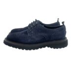 Francesina Uomo Barrett Derby In Camoscio Blu Fondo Gomma Ultralight art Vail-002.18 - immagine 3