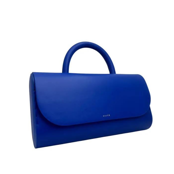 Borsa a Mano Media Salce Blu Elettrico art. Pitus Big One Tone Bluette, foto 2 di 5