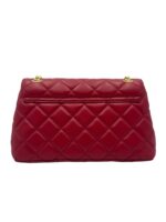 Borsa Pollini Tracolla Matelassé Bordeaux e Dettagli Oro SC4501PP0NSM0500 - immagine 3