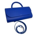 Borsa a Mano Media Salce Blu Elettrico art. Pitus Big One Tone Bluette - immagine 5