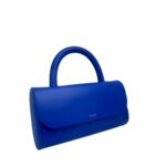 Borsa a Mano Piccola Salce Blu Elettrico art. Pitus Medium One Tone Bluette - immagine 2