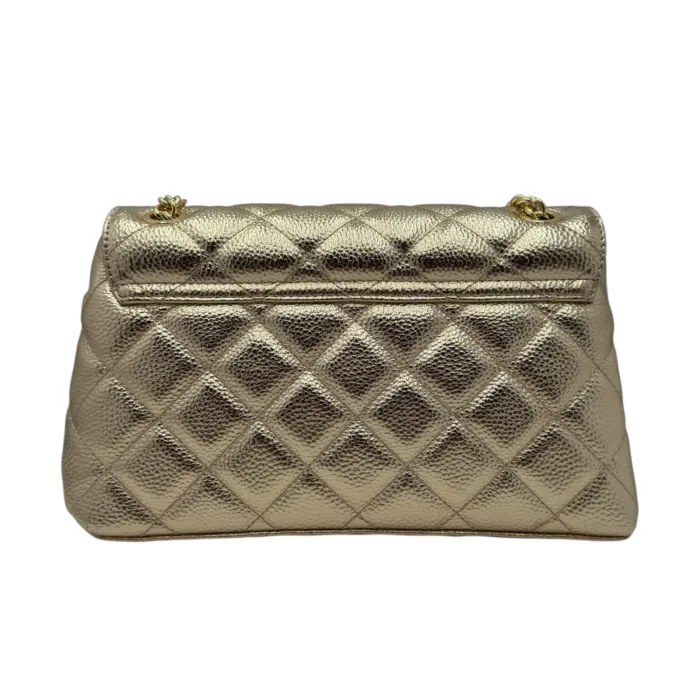 Borsa Pollini Tracolla Matelassé Oro Metallizzata e Dettagli Oro SC4501PP0NSB0901, foto 3 di 3