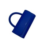 Borsa a Mano Piccola Salce Blu Elettrico art. Pitus Medium One Tone Bluette - immagine 4