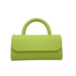 Borsa a Mano Piccola Salce Verde Lime art. Pitus Medium One Tone Flash Green