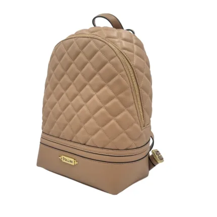 Zaino Pollini In Pelle Matelassè Nude SC4504PP0NSM0609