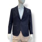 Giacca La Torre in Lana Loro Piana Blu Drop 4 Art. F44 UI0244/100