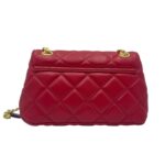 Borsa Pollini Tracolla Piccola Matelassé Bordeaux e Dettagli Oro SC4544PP0NSM0500 - immagine 3