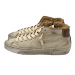Sneakers Stivaletto Uomo Philippe Model Paris Prsx Pelle Bianca ed Imbottitura Interna art. PRHU DVF1 - immagine 4