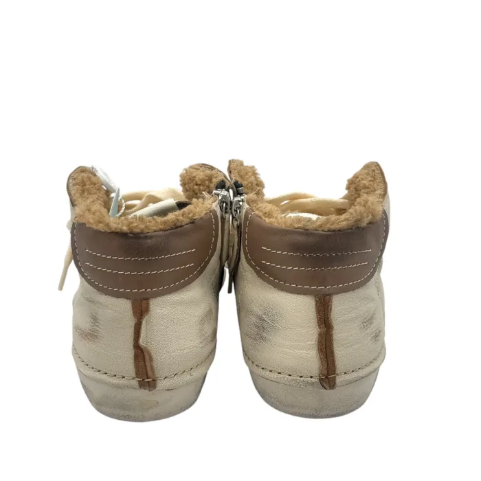 Sneakers Stivaletto Uomo Philippe Model Paris Prsx Pelle Bianca ed Imbottitura Interna art. PRHU DVF1, foto 5 di 5