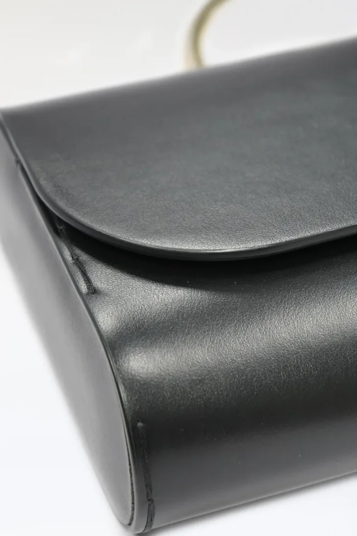 Borsa a Mano Media Salce Nera art. Pitus Big Metal Black, foto 4 di 4