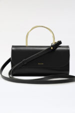Borsa a Mano Piccola Salce Nera art. Pitus Medium Metal Black - immagine 3