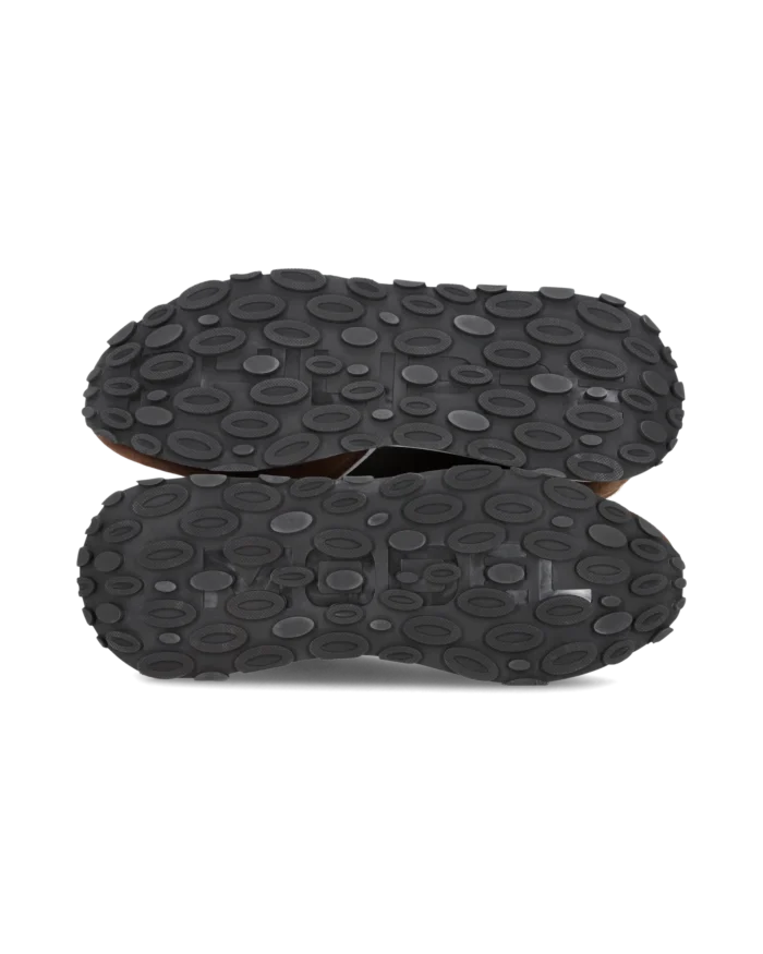 Sneakers Uomo Philippe Model Tropez Haute In Camoscio Marrone cod. TKLU W023, foto 6 di 6