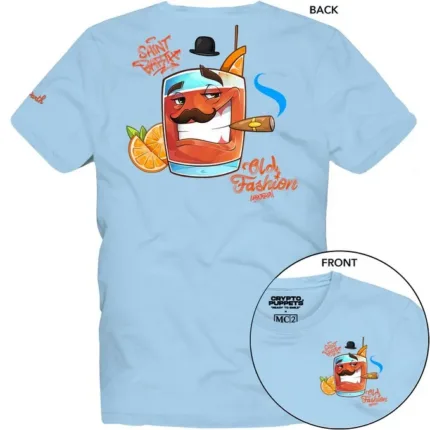 T-shirt Mc2 Saint Barth Azzurra art. Tshirt Man Cpt Old Fashion 31